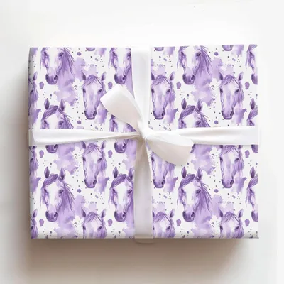 Purple Steel - Gift Wrap for Christmas, Holidays Wrapping Paper, Christmas Wrapping Paper