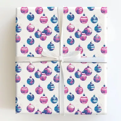 Disco Dazzle - Gift Wrap for Christmas, Holidays Wrapping Paper, Christmas Wrapping Paper
