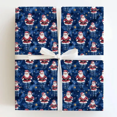 Naughty List Patrol - Gift Wrap for Christmas, Holidays Wrapping Paper, Christmas Wrapping Paper