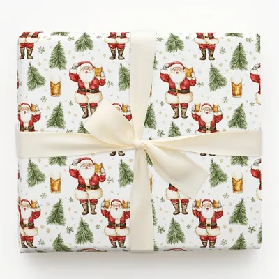 Up to Snow Good - Gift Wrap for Christmas, Holidays Wrapping Paper, Christmas Wrapping Paper