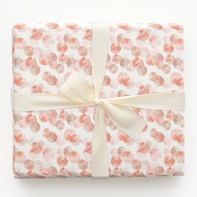 Celebrate Circles - Gift Wrap for Christmas, Holidays Wrapping Paper, Christmas Wrapping Paper