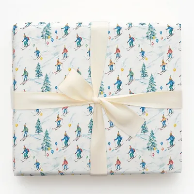 Powder and Presents - Gift Wrap for Christmas, Holidays Wrapping Paper, Christmas Wrapping Paper