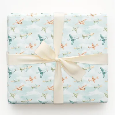Sky is the Limit - Gift Wrap for Christmas, Holidays Wrapping Paper, Christmas Wrapping Paper