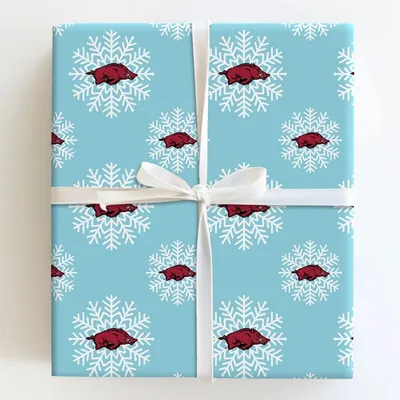 Razor-Snowflake - Gift Wrap for Christmas, Holidays Wrapping Paper, Christmas Wrapping Paper