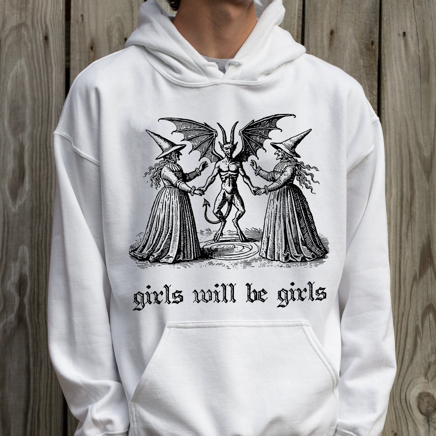 Girls Will Be Girls Hoodie – Cute Feminine Graphic