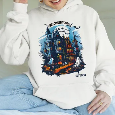 Halloweentown Est 1998 Hoodie Halloweentown University Retro Town Halloweentown Hoodie Fall Pumpkin