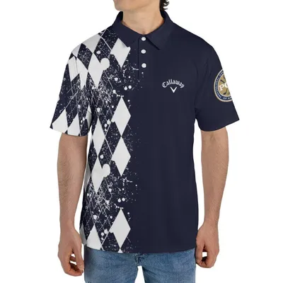 Pga Championship Callaway Polo, Men'S Golf Apparel, Unisex Fit Polo Shirt, Performance Sportswear, Official Gift