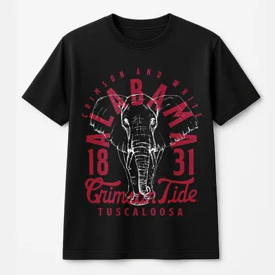 Alabama Crimson Tide Sand Mascot Local T-Shirt