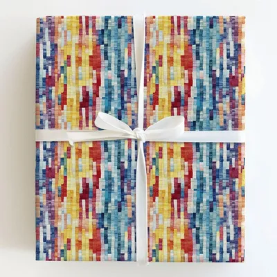 Whimsy Weave - Gift Wrap for Christmas, Holidays Wrapping Paper, Christmas Wrapping Paper