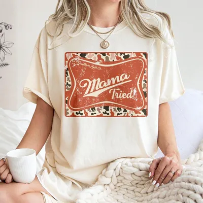 Mama Tried T-Shirt, Country Boy Clothes, Boys Clothing, Youth Boys Clothes, Southernboy Clothes, Outdoor T-Shirt, Gift For Boys And Girls