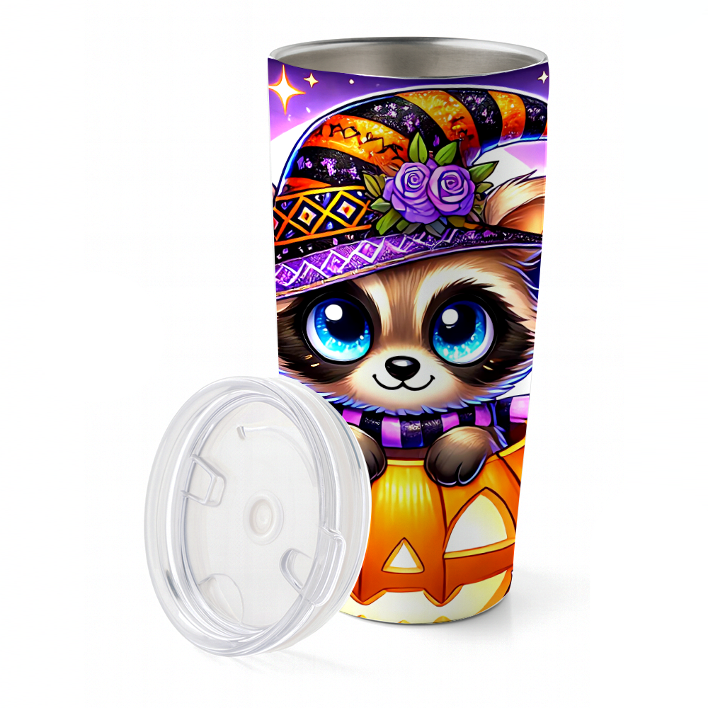 Halloween 20oz Tumbler Wrap Sublimation – Spooky Cup Design