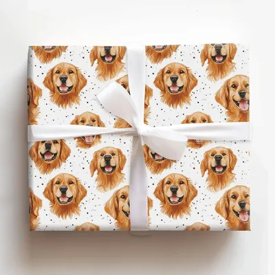 Creamy Buttercup - Gift Wrap for Christmas, Holidays Wrapping Paper, Christmas Wrapping Paper