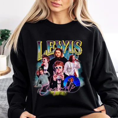 Lewis Capaldi Bootleg 90s Sweatshirt Tour Merch Uk Capaldi Concert Sweatshirt Funny Vintage Retro 90s Gift