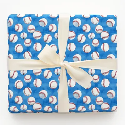 Two Outs - Gift Wrap for Christmas, Holidays Wrapping Paper, Christmas Wrapping Paper