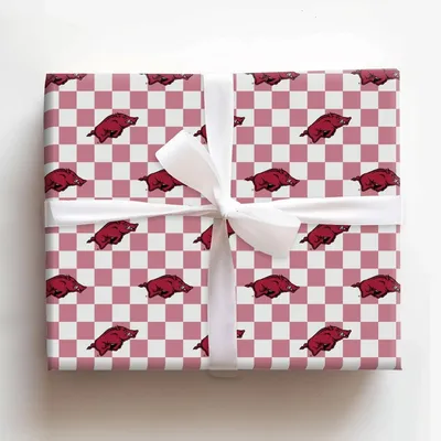 Checked in Arkansas - Gift Wrap for Christmas, Holidays Wrapping Paper, Christmas Wrapping Paper