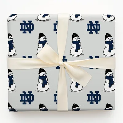 Irish Snowman - Gift Wrap for Christmas, Holidays Wrapping Paper, Christmas Wrapping Paper