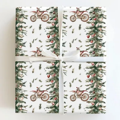 Jingle On the Tracks - Gift Wrap for Christmas, Holidays Wrapping Paper, Christmas Wrapping Paper