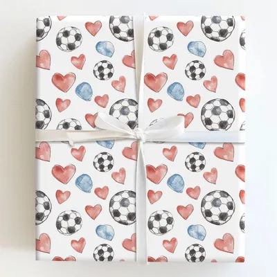 Dribble Me Crazy - Gift Wrap for Christmas, Holidays Wrapping Paper, Christmas Wrapping Paper
