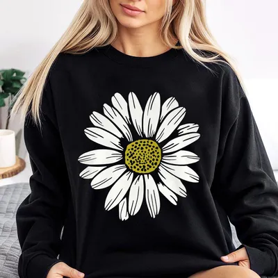 Womenswear Floral Print 2025 Sweatshirt Ladies Summer Outfit Gift For Women Mother'S Day Gift Gift For Girl Friend