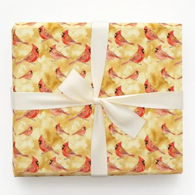 Go Fight Gold - Gift Wrap for Christmas, Holidays Wrapping Paper, Christmas Wrapping Paper