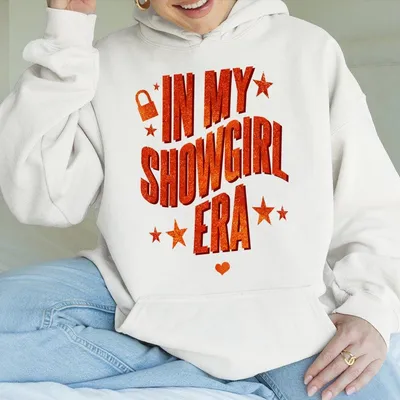 In My Showgirl Era Hoodie Vintage The Life Of A Showgirl Vintage Aesthetic Concert Hoodie Retro Country Music Fan Hoodie