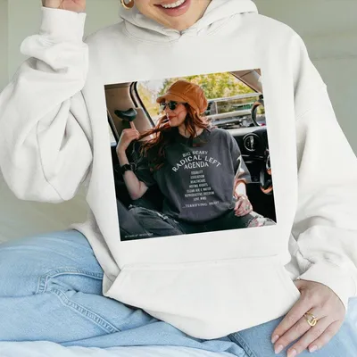 Radical Left Agenda Hoodie Progressive Political Hoodie Liberal Protest Hoodie Equality Feminist Gift Unisex Graphic Cotton