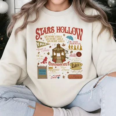 Stars Hollow Sweatshirt Where You Lead I Will Follow Sweatshirt Luke Coffee Sweatshirt Gilmore Girls Sweatshirt