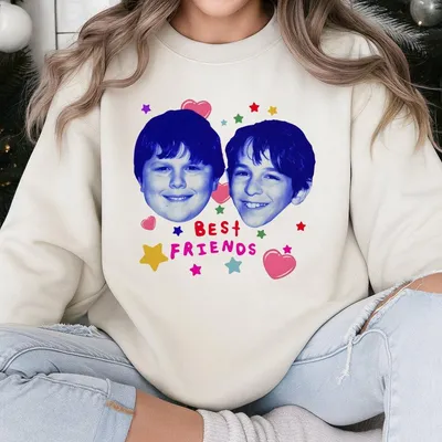 Best Friends Greg And Rowley Diary Of A Wimpy Kid Meme Sweatshirt Sweatshirt, Unisex Humor Sweatshirt, Soft Cotton For Cartoon Fans