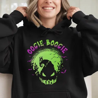 Niiiightmare Before Christmas Let S Oogie Boogie Hoodie Jack And Sally Hoodie Oogie Boogie Bash Halloween Family Party Gift
