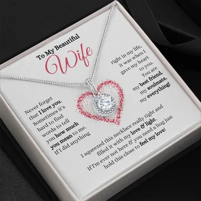 To My Beautiful Wife - Eternal Necklace