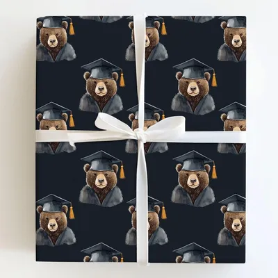Star Student - Gift Wrap for Christmas, Holidays Wrapping Paper, Christmas Wrapping Paper