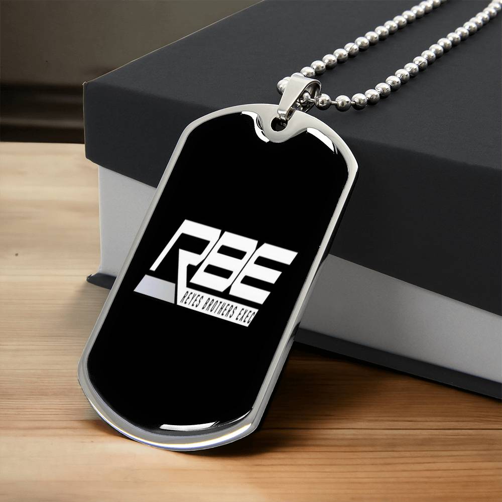 Reyes Brothers Exec - Army Tag Necklace, Dog Tag