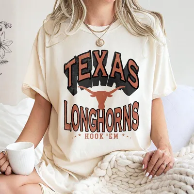 Texas Longhorn T-Shirt,Multiple Designs & Colors, Ncaa Game Day, Vintage Western Style For University Of Texas Fans