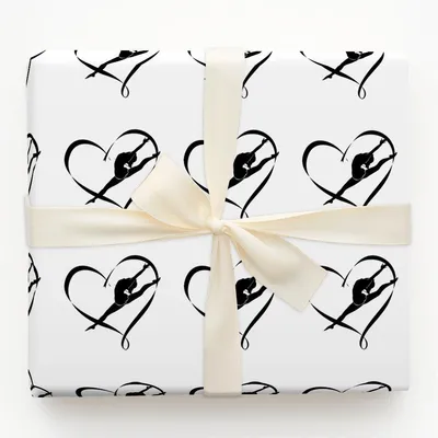 Ribbon of Love - Gift Wrap for Christmas, Holidays Wrapping Paper, Christmas Wrapping Paper