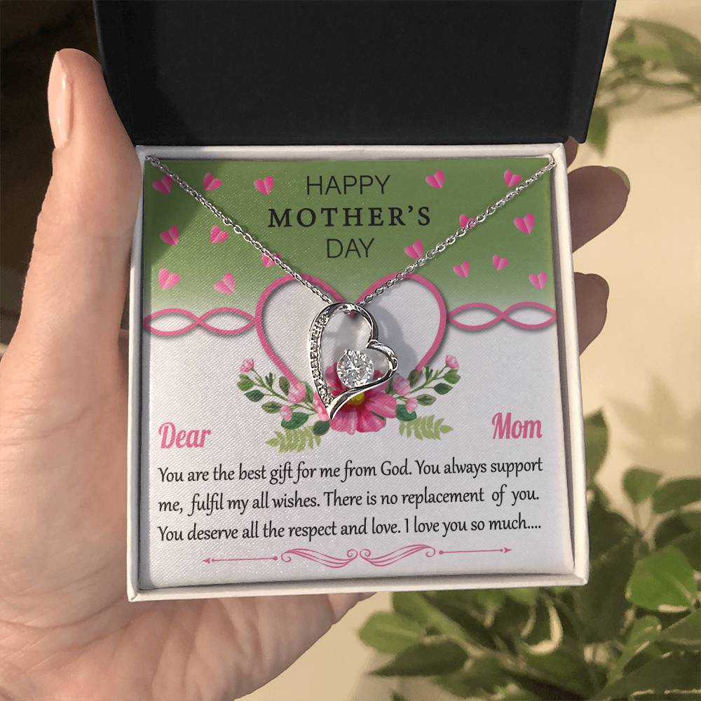 Most Fantastic Gift for Mom - Happy Mother's Day - Forever Love Necklace