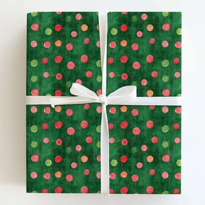 Sing the Dot Song - Gift Wrap for Christmas, Holidays Wrapping Paper, Christmas Wrapping Paper