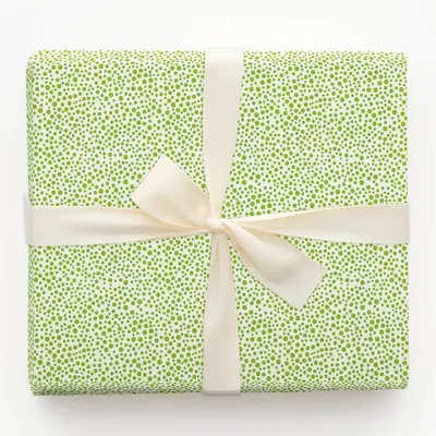 Lime Lights - Gift Wrap for Christmas, Holidays Wrapping Paper, Christmas Wrapping Paper