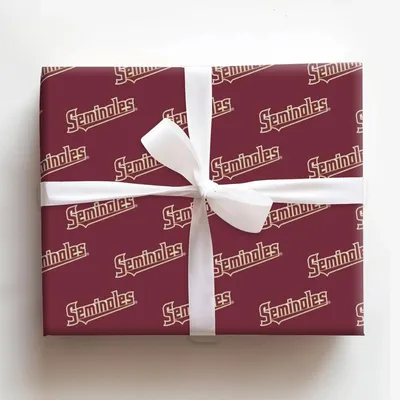 Seminole Sluggers - Gift Wrap for Christmas, Holidays Wrapping Paper, Christmas Wrapping Paper