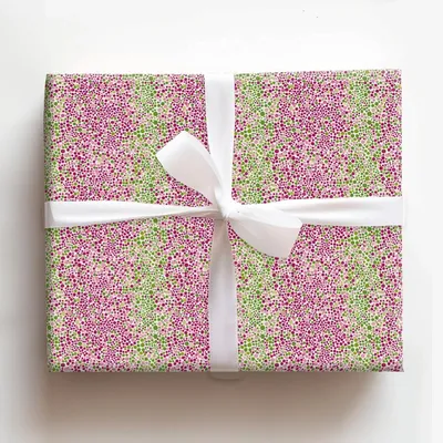 Dot Worry Be Happy - Gift Wrap for Christmas, Holidays Wrapping Paper, Christmas Wrapping Paper