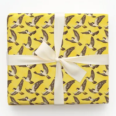 Wings Out - Gift Wrap for Christmas, Holidays Wrapping Paper, Christmas Wrapping Paper
