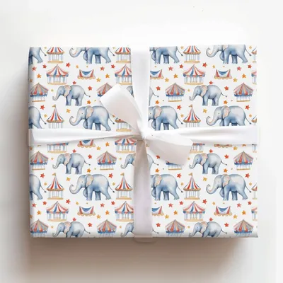 Trunk Show - Gift Wrap for Christmas, Holidays Wrapping Paper, Christmas Wrapping Paper