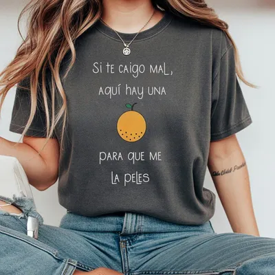 Camiseta Graciosa Para Latinos Hispanos T-Shirt In Spanish T-Shirt