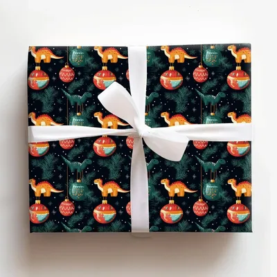 Ornamental Scale - Gift Wrap for Christmas, Holidays Wrapping Paper, Christmas Wrapping Paper