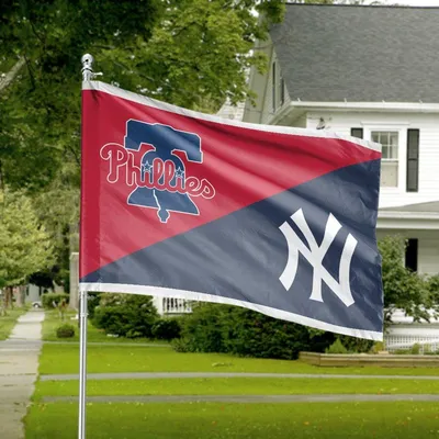 House Divided Horizontal House Flag, Split Team Rivalry Design, Family Sports Decor, Game Day Outdoor Flag Horizontal House Flag