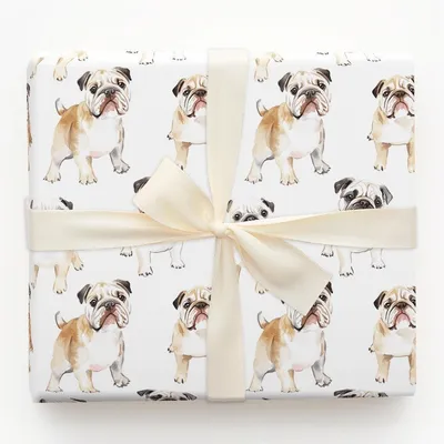 Don't be a Bully - Gift Wrap for Christmas, Holidays Wrapping Paper, Christmas Wrapping Paper