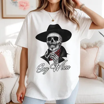 Holliday Vs Johnny Ringo T-Shirt I'M Your Huckleberry Say When Cowboy Westerns T-Shirt Vintage Retro Biker Muscle