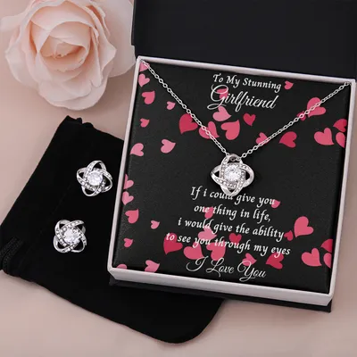 To my Stunning girlfriend valentine's day gift for her