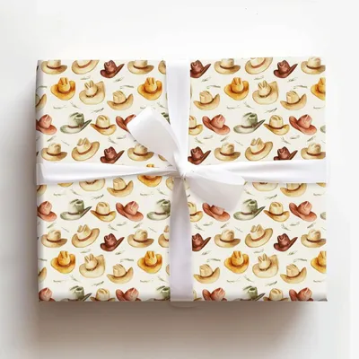 Rodeo Dreams - Gift Wrap for Christmas, Holidays Wrapping Paper, Christmas Wrapping Paper