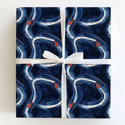 Glow and Go - Gift Wrap for Christmas, Holidays Wrapping Paper, Christmas Wrapping Paper