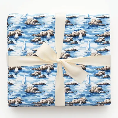 Wind and Wild - Gift Wrap for Christmas, Holidays Wrapping Paper, Christmas Wrapping Paper